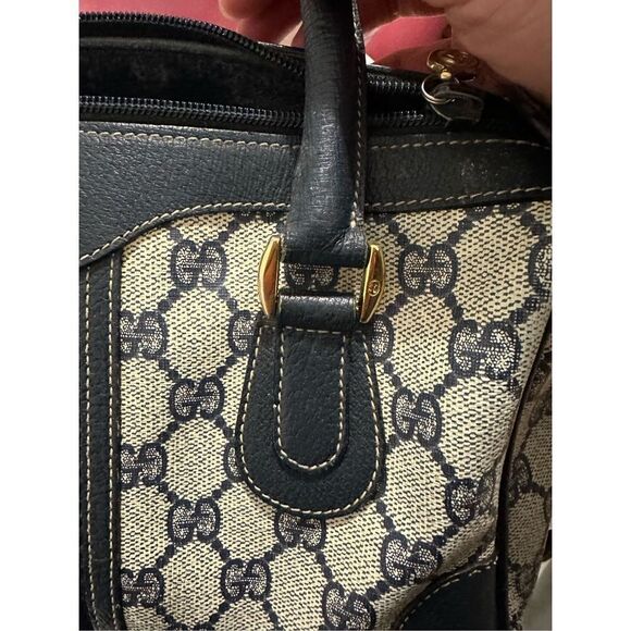 Gucci Ophidia small blue GG Boston bag - Picture 14 of 16